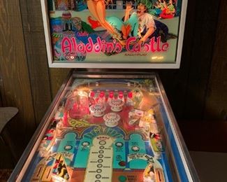 Bally Aladdin's Castle pinball machine--just restored