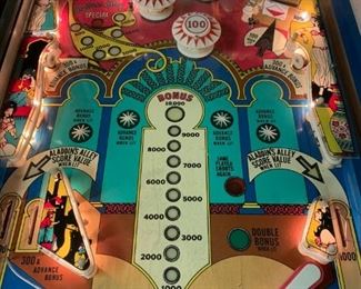 Bally Aladdin's Castle pinball machine--just restored