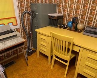 awesome yellow desk