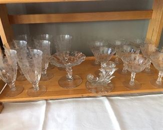 Fostoria Chintz pattern