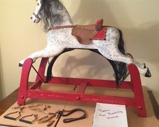 Antique Rocking Horse https://ctbids.com/#!/description/share/191872