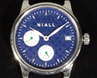 Niall GMT Four Horsemen 40mm Limited Edition "Notre Dame" Timepiece / Watch, Eterna 3914a Movement With 65 Hour Power Reserve