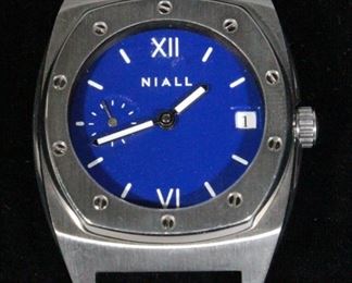 Niall One.3 Custom one.3 All Stainless Steel Timepiece / Watch With 65 Hour Power Reserve Eterna 3903a Movement