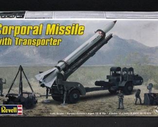 Revell 1:40 Scale Corporal Missile With Transporter Model, Unopened