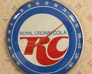 RC CROWN COLA Thermometer 