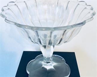 Glass Compote (Wedding Present w/ Note from 1893)