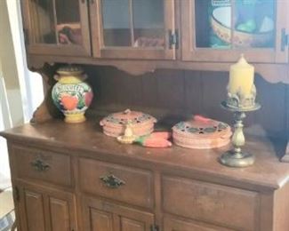 Vintage hutch with lots of storage