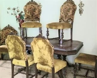 Spanish-style dining set, awesome style