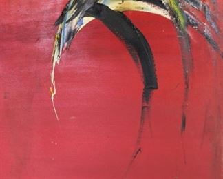 AFROYIM Soshana Signed Oil On Canvas Modernist