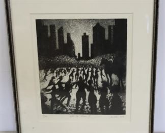 Bill Jacklin Signed And Numbered Print