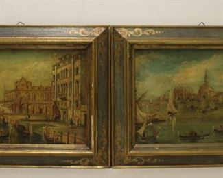 UNSIGNED Venetian Oils on panel