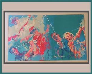 Framed Leroy Neiman Print