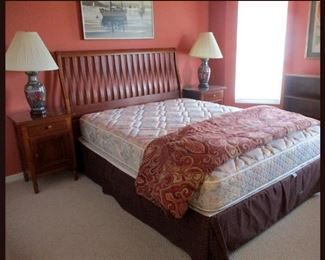 Lovely Guest Bedroom with Lexington Nightstands