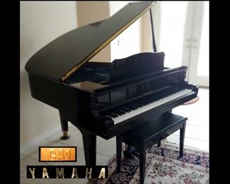 Yamaha GA1 PE Acoustic Baby Grand Piano in Excellent Condition, Rarely Played although Regularly Tuned and Maintained. It is 4ft 11in, comes with Piano Stool and All Original Paperwork and Receipts