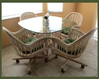 Rattan Casual Dinette Set