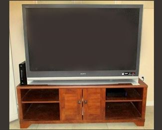 Sony TV and TV Stand