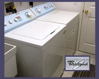 Whirlpool Washer and Dryer