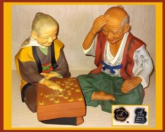 Sato Hakata Doll Co. Figures with Original Label