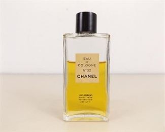 2 Ounce, 2/3 Full CHANEL No. 22 Perfume Bottle
