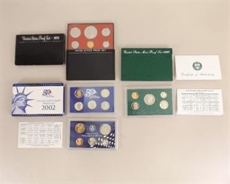 1978-S, 1997-S, and 2002-S U.S. Proof Sets
