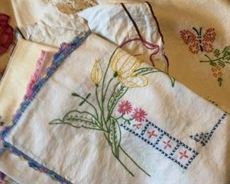 embroidered tablecloths