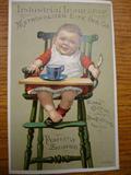 Advertising card Metropolitan Life Ins CO