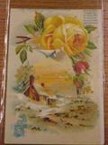 Advertising card. Joseph Brooks Clothing hats, Caps and gents Furnishings