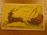 Advertising card. JAS. S. KIRK and CO. SOAP MAKERS.