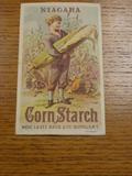 Advertising card. Niagara Corn Starch. WESP, Lautz bros and CO. Buffalo N.Y.
