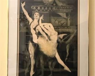 GH Roth Lithograph Print