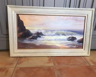 Jack Samuels Water Scene Oil Painting