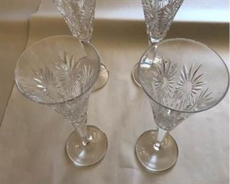 Waterford Champagne Flutes