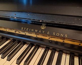 Steinway upright piano - 1967