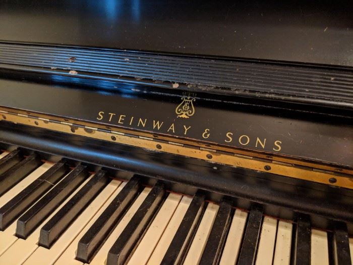 Steinway upright piano - 1967