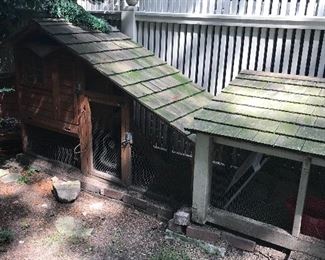 Part of a large Chicken coop!