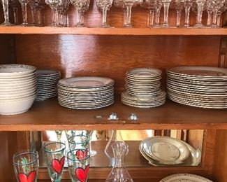 Kosta Boda Heart glasses and bowls