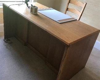 Vintage oak desk
