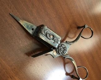 Vintage cigar scissors