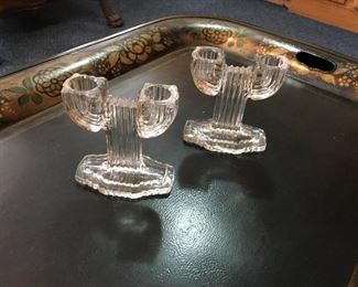 Deco candlesticks