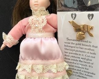 Samantha’s locket and doll