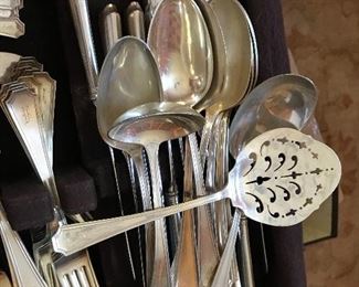 Lots of large heavy serving pieces