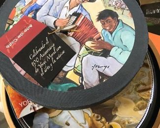 Yoryi Morel plates in musical box