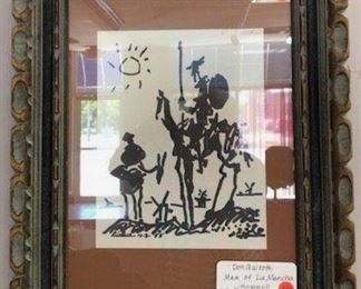 Picasso's Don Quixote, Man of LaMancha Lithograph