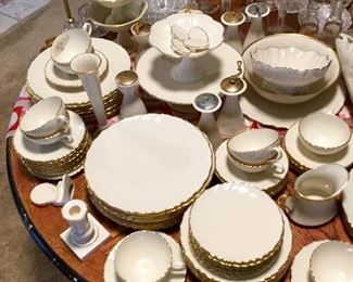 Lenox Dish Set and Crystal