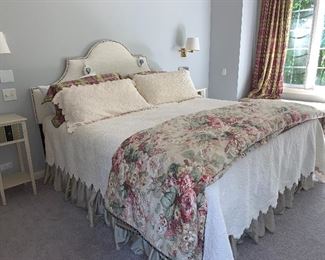 Lovely Queen bedding set (Headboard & mattress are not for sale) 