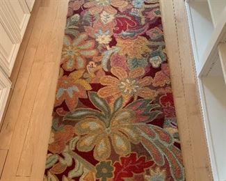  One of three matching runners size 31 inches wide by 98 inches long 