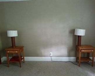 Pair great lamps and side tables