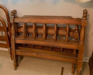 #61		2 set of twin bed frames or bunk bed 	 $100.00 
