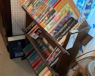 #67		book case cradle w 3 shelves 24wide	 $30.00 
