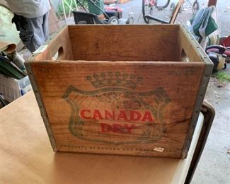 #78		Cananda dry wood crate	 $30.00 
